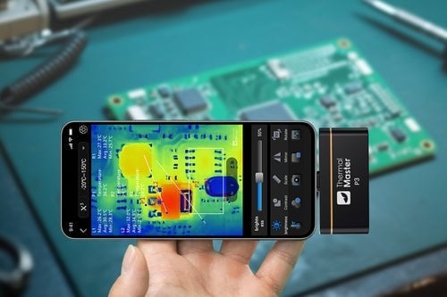 Elektronik Kart Denetimi için Mobil Termal Kamera