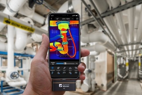 Tesisat Denetimi için Mobil Termal Kamera