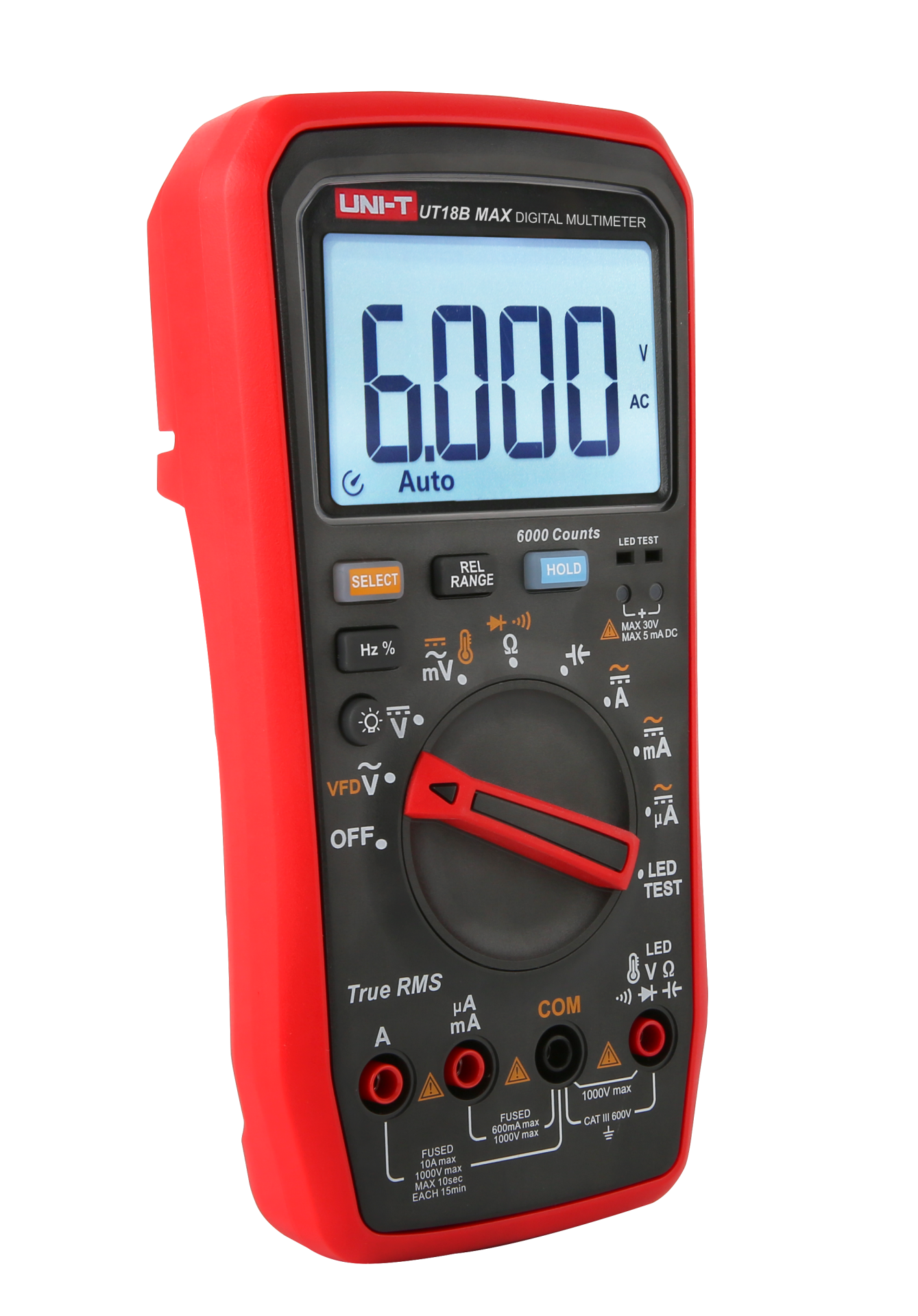 UNI-T UT18B MAX DİJİTAL MULTİMETRE TRUE RMS