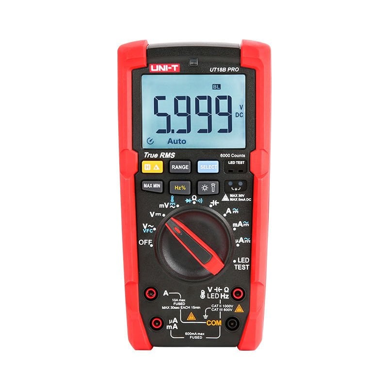 UNI-T UT17B PRO 1000V DİJİTAL MULTİMETRE