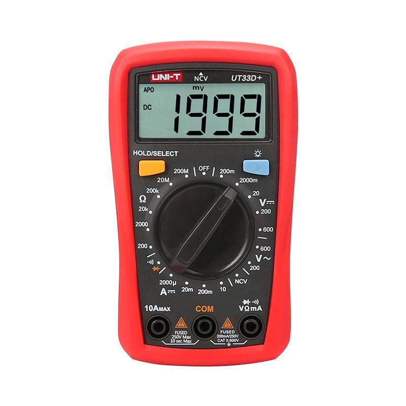 UNI-T UT33D+ 10A 600V DİJİTAL MULTİMETRE
