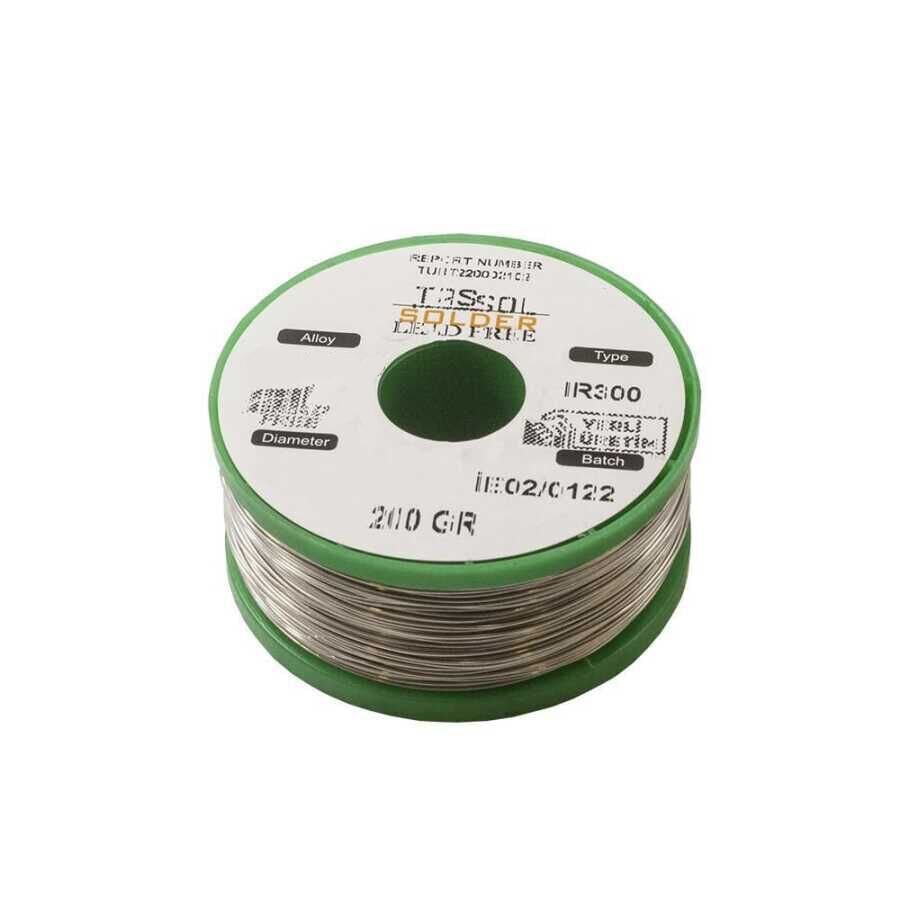 Tassol 40/60 - 1,20 mm Elektronik Lehim Teli 200 Gr