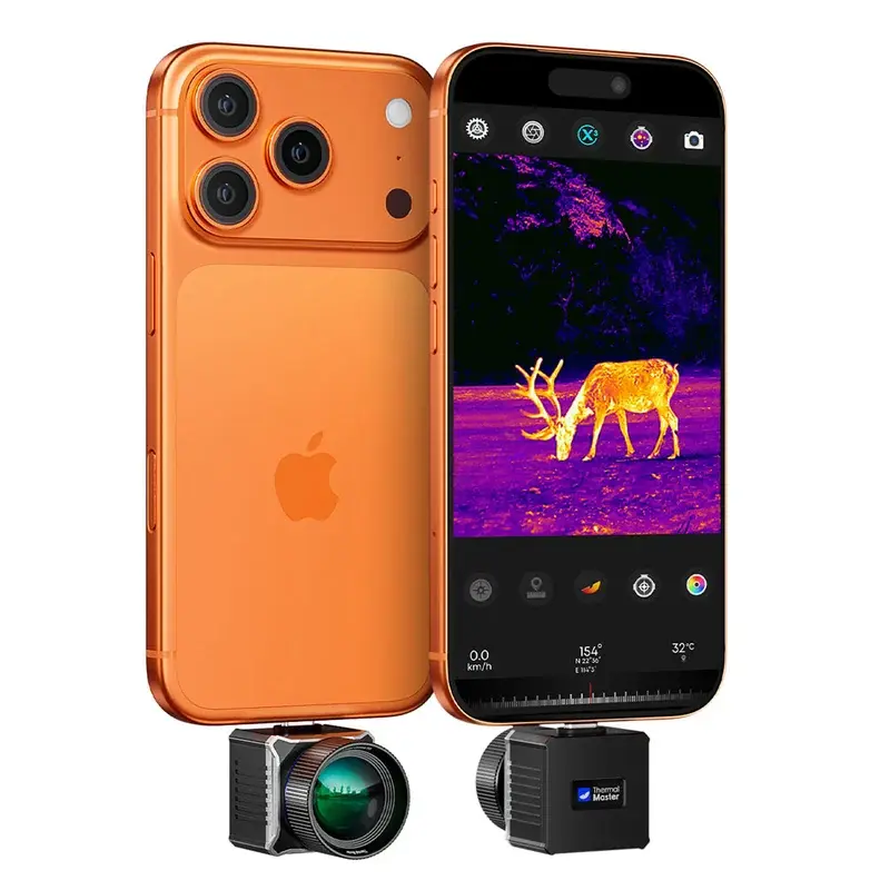 Thermal Master T2 Max Termal Dürbün – iOS ve Android Telefon Uyumlu Gece Görüş Termal Kamera