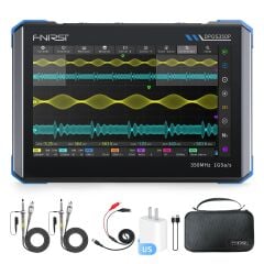 FNIRSI DPOS350P 4-in-1 350MHz 1GSPS Tablet Osiloskop, Sinyal Jeneratörü, Spektrum Analizörü ve Frekans Tepki Analizörü