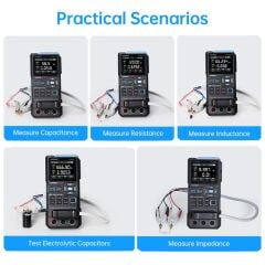 FNIRSI® LC1020E Yüksek Hassasiyetli Taşınabilir LCR/ESR Ölçer