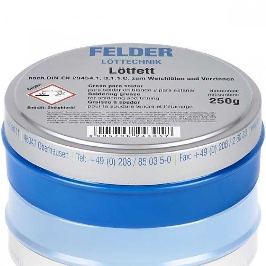 Lötfett Felder Lehim Pastası 250 Gr