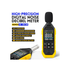 FNIRSI FDM01 Desibelmetre 30-130 dB Ses Seviyesi Ölçer