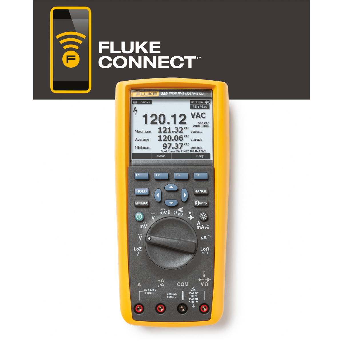 FLUKE 289 50,0000 COUNT PROFESYONEL MULTİMETRE
