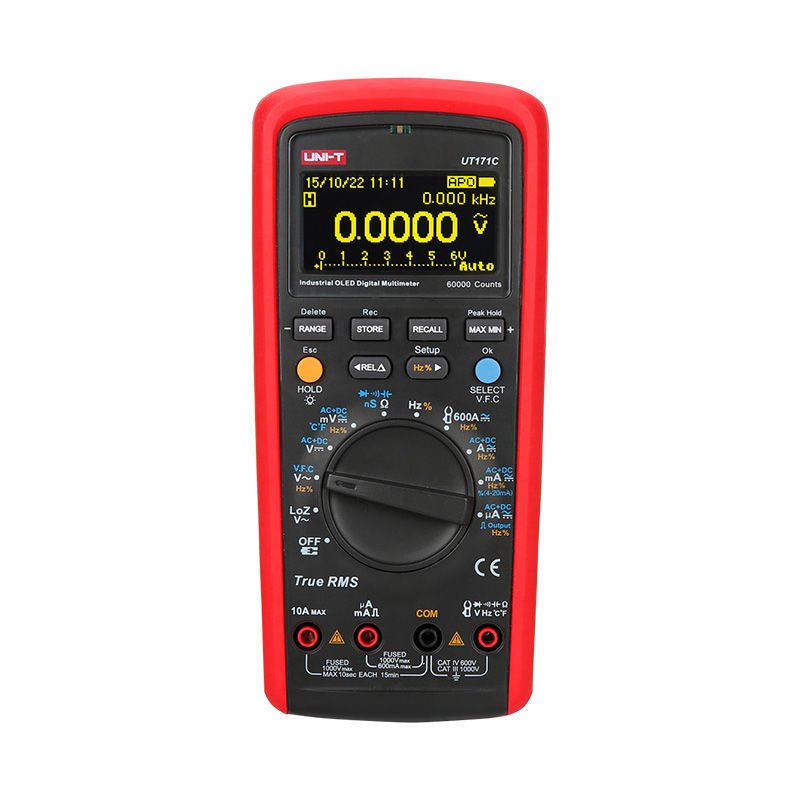 UNI-T UT171C ENDÜSTRİYEL TRUE RMS DİJİTAL MULTİMETRE