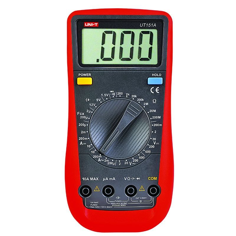 UNI-T UT151A BATARYA TESTLİ DİJİTAL MULTİMETRE