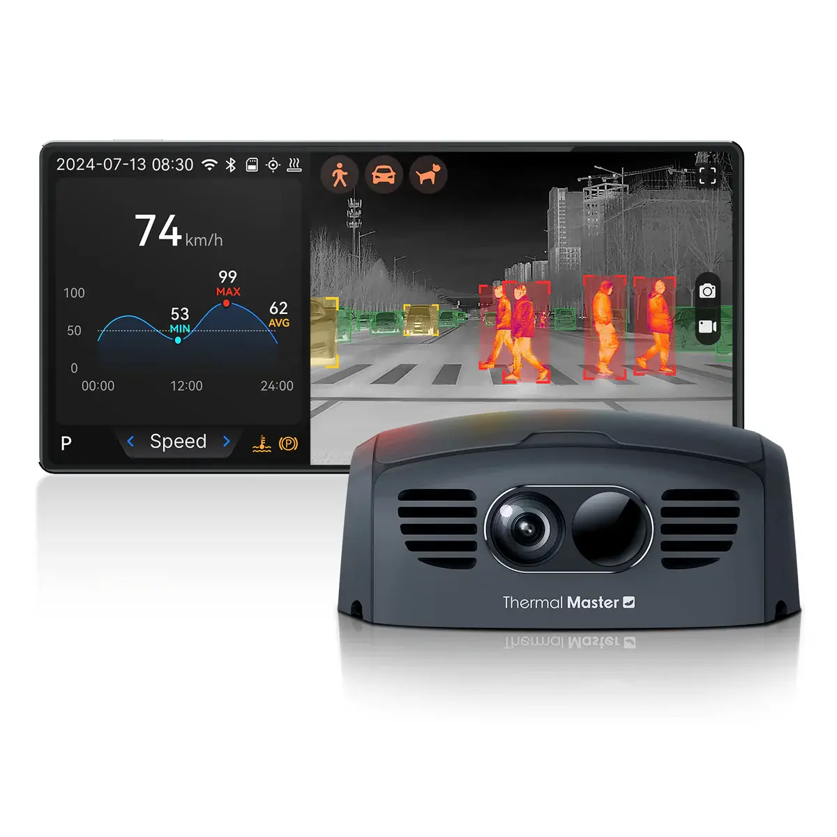 Thermal Master NV300 MAX – 300 m Termal + Görünür Gece Görüş Sistemi