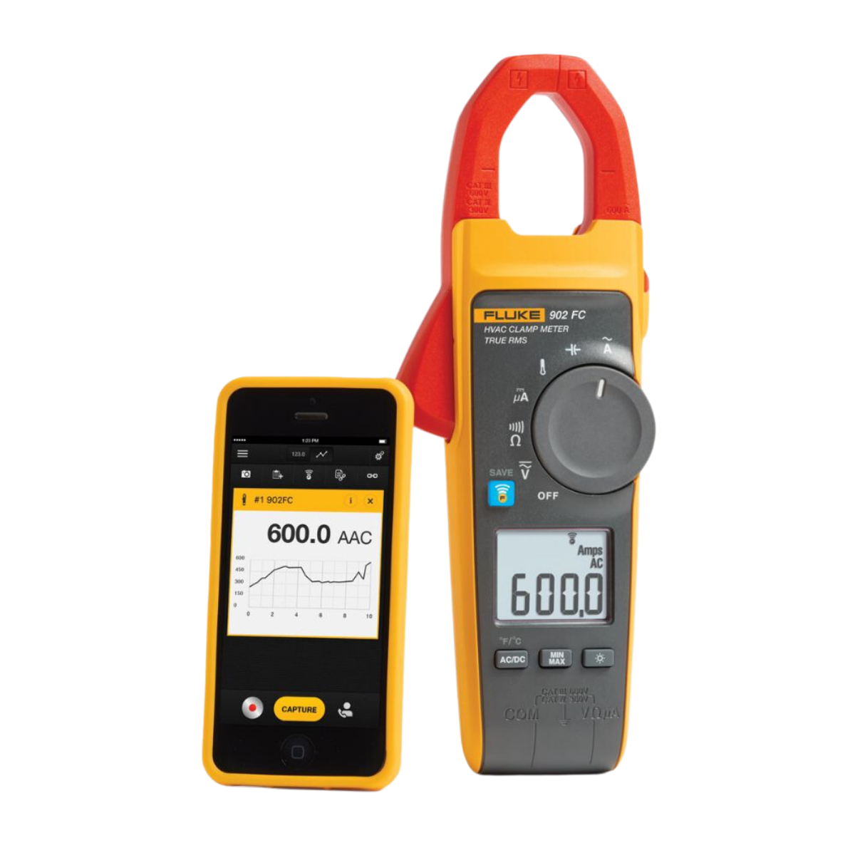 Fluke 902 FC True-RMS HVAC Pens Metre