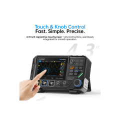 FNIRSI 2D15P 3-in-1 Taşınabilir Osiloskop 100 MHz