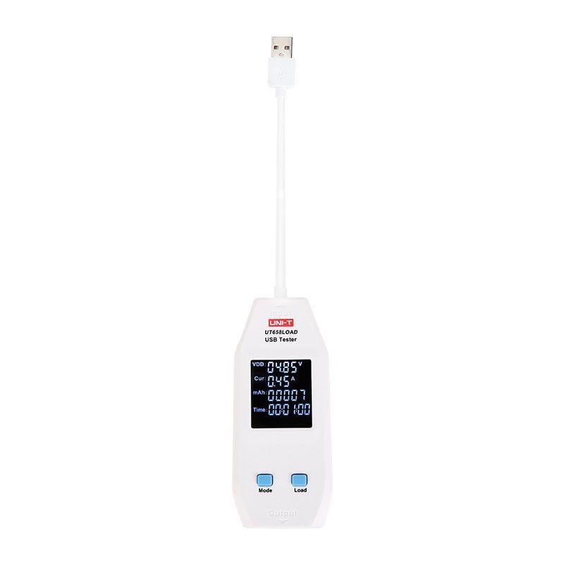 UNI-T UT658LOAD DİJİTAL USB AKIM ÖLÇÜM CİHAZI