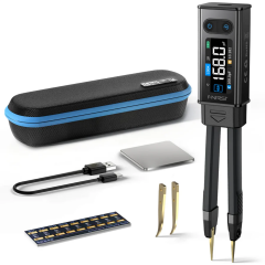 FNIRSI LCR-ST2 Çift Mod LCR Ölçer (Tweezer, Kelvin Clibs)