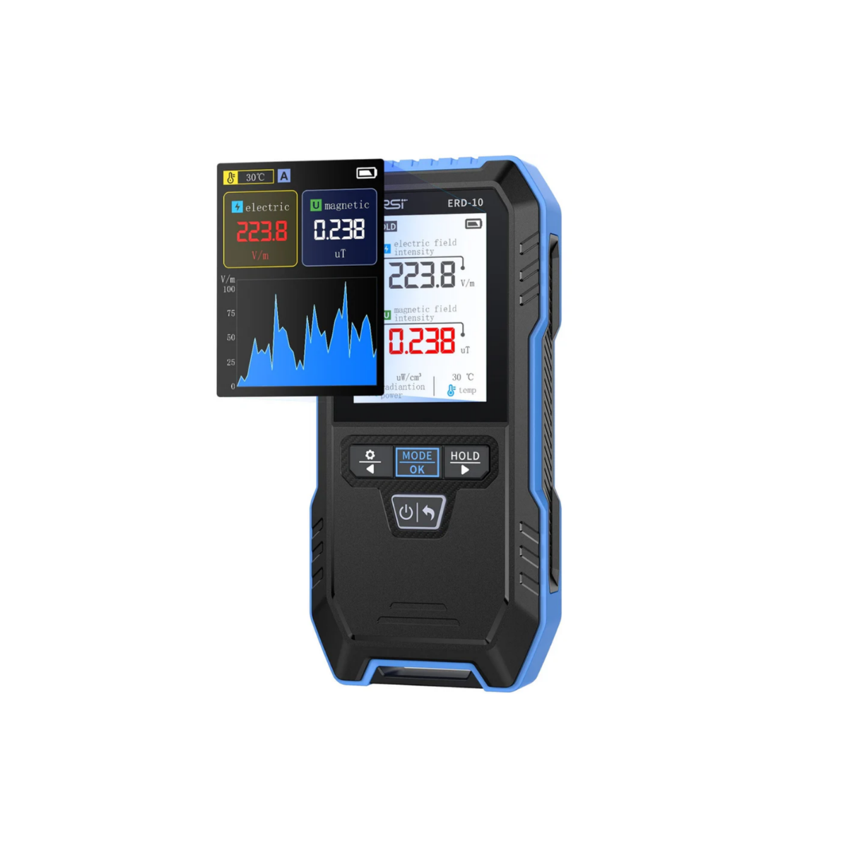FNIRSI ERD-10 Elektromanyetik Radyasyon Ölçer EMF Ölçer