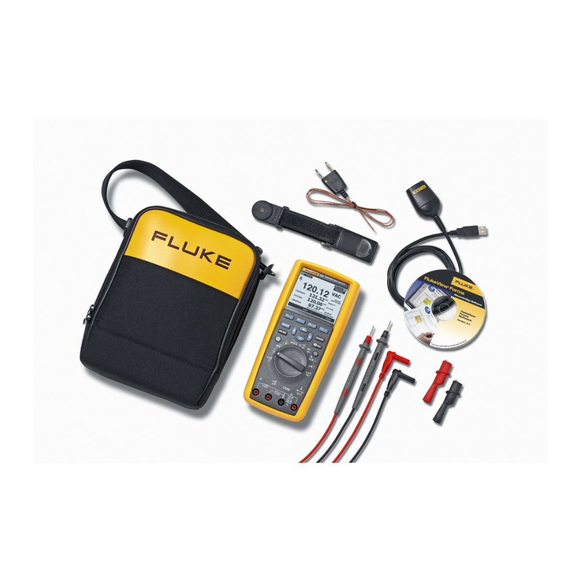 Fluke 289/FVF Kit FlukeView Forms Kombo True RMS Multimetre