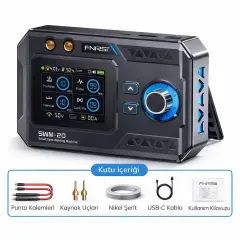 FNIRSI SWM-20 1200A Punta Kaynak Makinesi Dual Pulse Taşınabilir Spot Welder