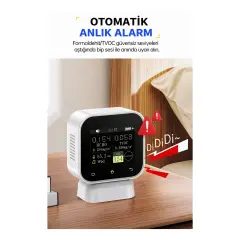 FNIRSI SFD-02 Hava Kalitesi Ölçer Formaldehit TVOC Dedektörü