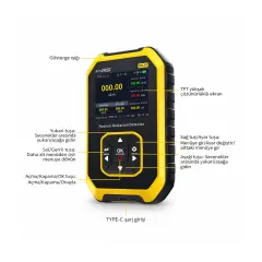 FNIRSI GC-01 Radyasyon Ölçer Geiger Sayacı Nükleer Dedektör