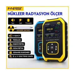 FNIRSI GC-01 Radyasyon Ölçer Geiger Sayacı Nükleer Dedektör
