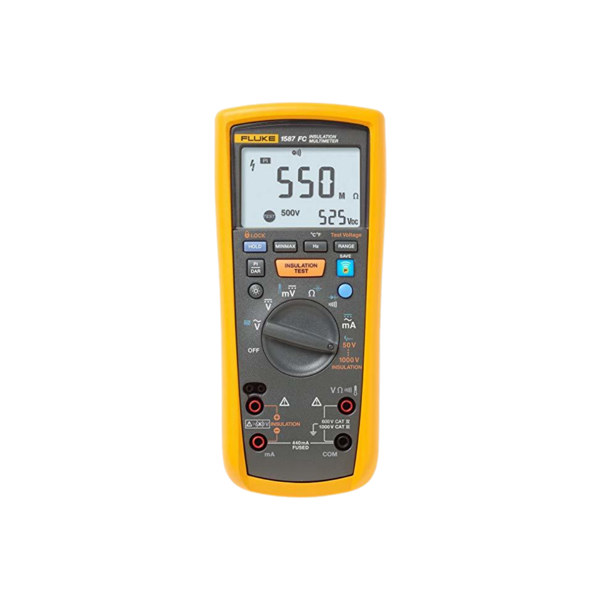 Fluke 1587 FC İzolasyon Test Cihazı ve True RMS Multimetre