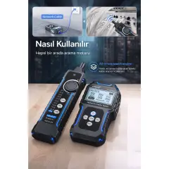 NOYAFA NF-8209Pro Ağ Test Cihazı Kablo Takip PoE Ping Tester