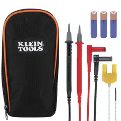 Klein Tools CL810 600A AC/DC TRMS Dijital Pens Ampermetre, Çalışma Lambalı