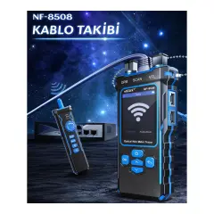 NOYAFA NF-8508 Ağ Test Cihazı Fiber Optik RJ45 PoE OPM VFL Tester