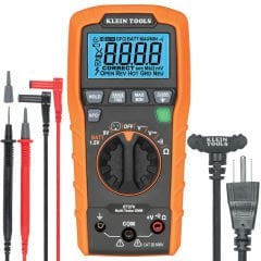 Klein Tools ET-270 Standart/GFCI Otomatik Aralıklı Multimetre