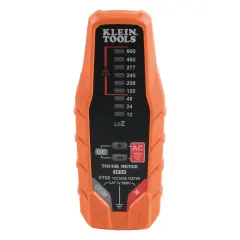 Klein Tools ET60 12-600V AC/DC Elektronik Voltaj Test Cihazı, Pilsiz