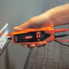 Klein Tools ET60 12-600V AC/DC Elektronik Voltaj Test Cihazı, Pilsiz