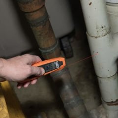 Klein Tools IR07 Çift Modlu Kızılötesi ve Gıda Problu Dijital Termometre