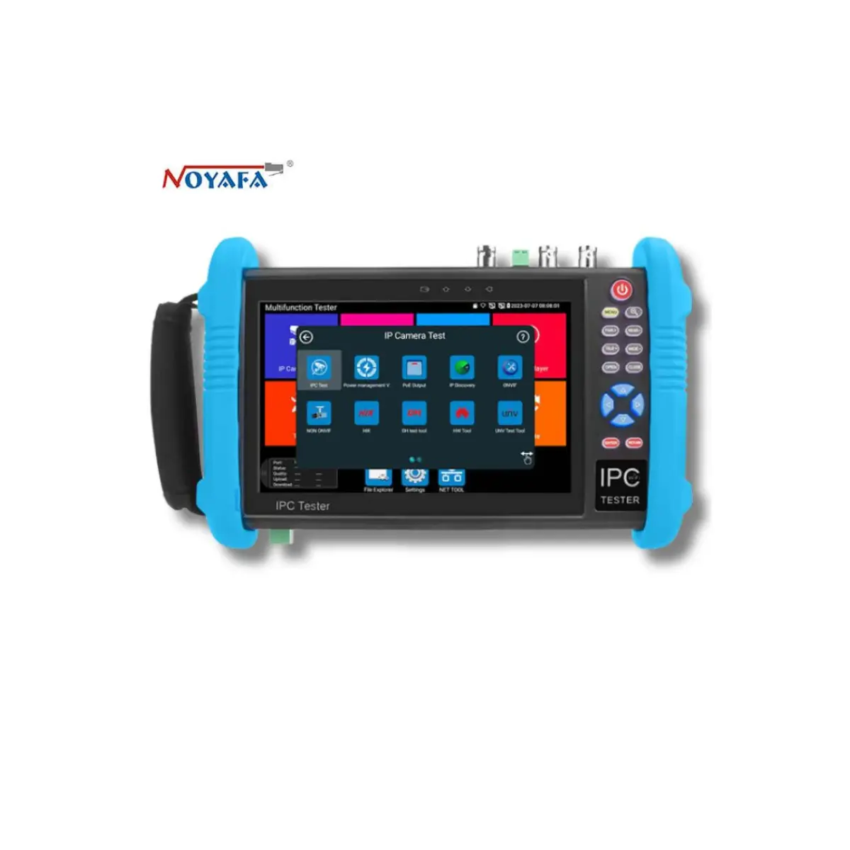 NOYAFA NF-716ADHS PRO CCTV Kamera Test Cihazı 4K IP Analog PoE Tester