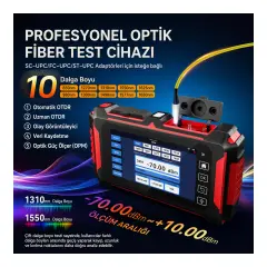 NOYAFA NF-8607 Fiber Optik Network Test Cihazı OTDR 150km PoE Multimetre