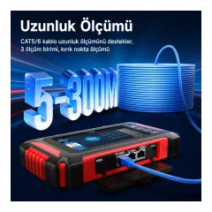 NOYAFA NF-8607 Fiber Optik Network Test Cihazı OTDR 150km PoE Multimetre