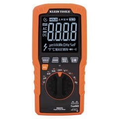 Klein Tools MM-450 Otomatik Aralıklı Sıcaklık Ölçer Slim Dijital Multimetre 600V