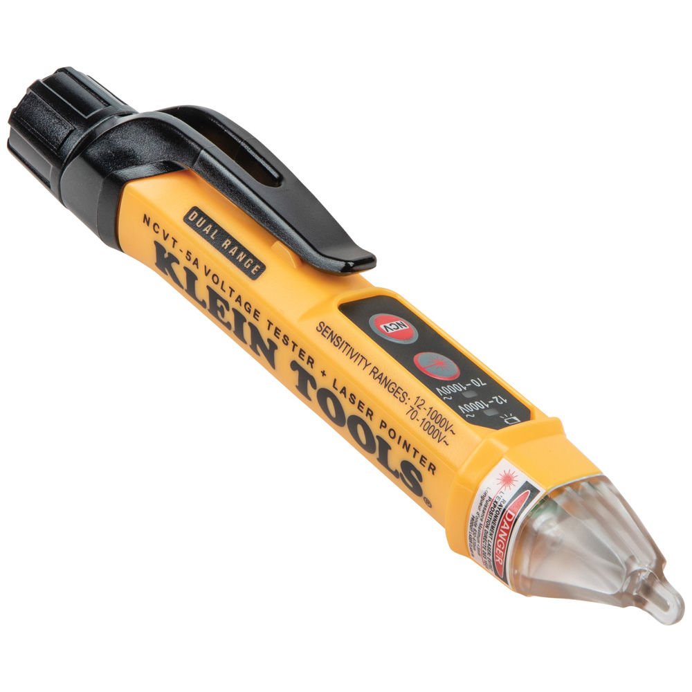 Klein Tools NCVT-5A Çift Aralıklı Lazerli Temassız Kontrol Kalemi
