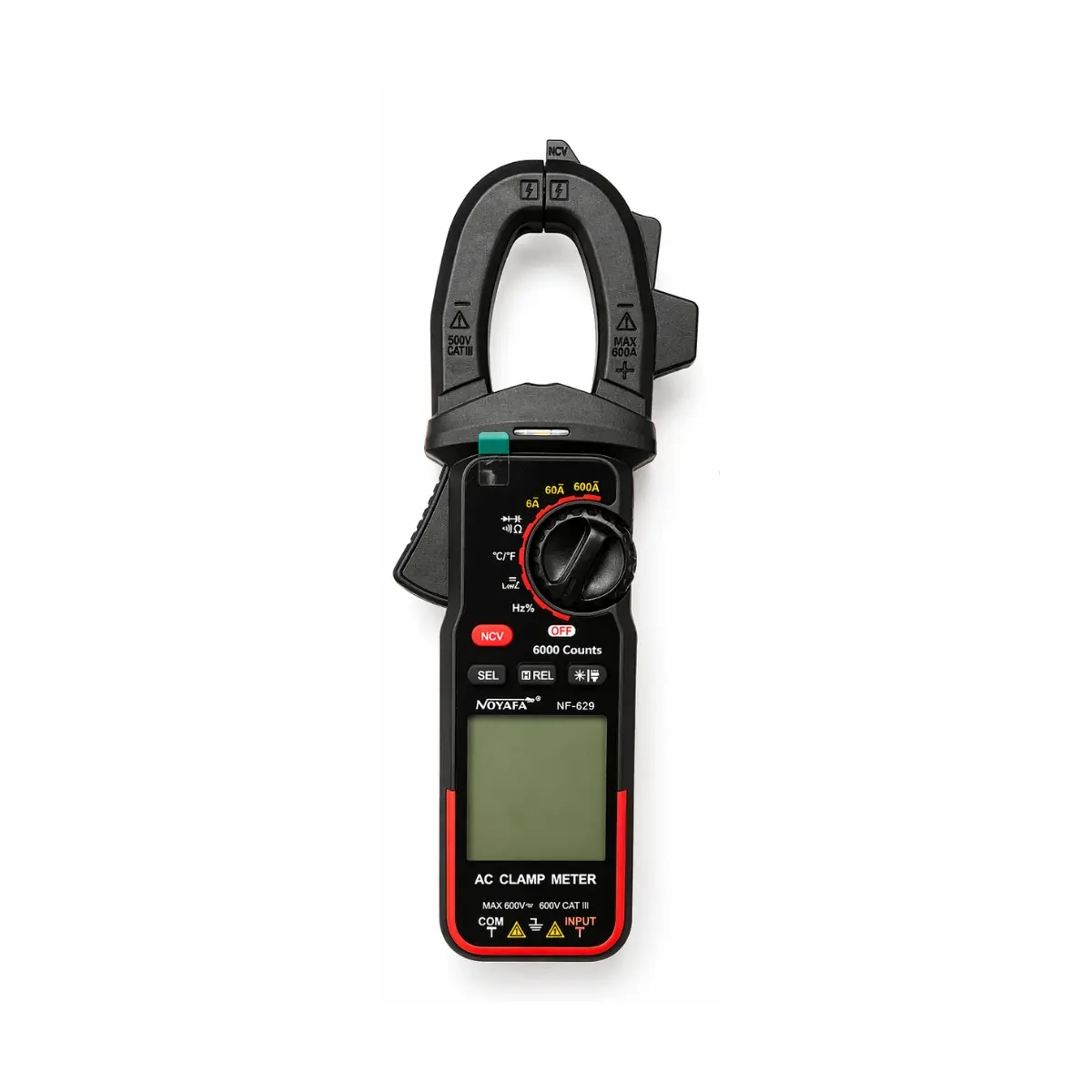 NOYAFA NF-629 Pens Ampermetre AC Akım Ölçer Dijital Multimetre NCV