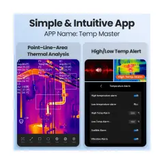 Thermal Master P1 Termal Kamera – 320x240 IR, Android iOS Uyumlu Mobil Termal Kamera
