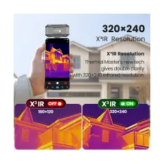 Thermal Master P1 Termal Kamera – 320x240 IR, Android iOS Uyumlu Mobil Termal Kamera