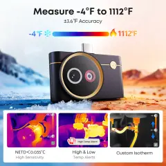 Thermal Master P4 AI Dual Lens Android Termal Kamera | 512x384 Super IR