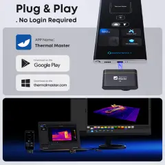 Thermal Master P4 AI Dual Lens Android Termal Kamera | 512x384 Super IR