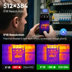 Thermal Master P4 AI Dual Lens Android Termal Kamera | 512x384 Super IR