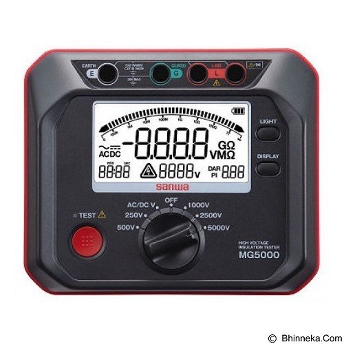 SANWA MG5000 5000 VOLT İZOLASYON MEGERİ ORJİNAL JAPON MARKASI +