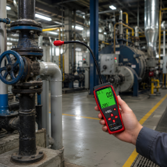 AS8800C Yanıcı Gaz Kaçak Bulucu | PPM ve LEL