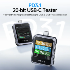 FNIRSI FNB-C2 USB Test Cihazı Type-C PD 3.1 Güç Ölçer