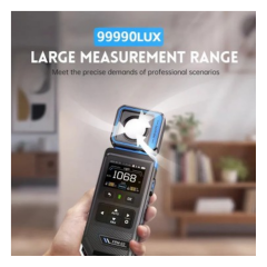 FNIRSI FPM-02 Lüksmetre Dijital Işık Ölçüm Cihazı