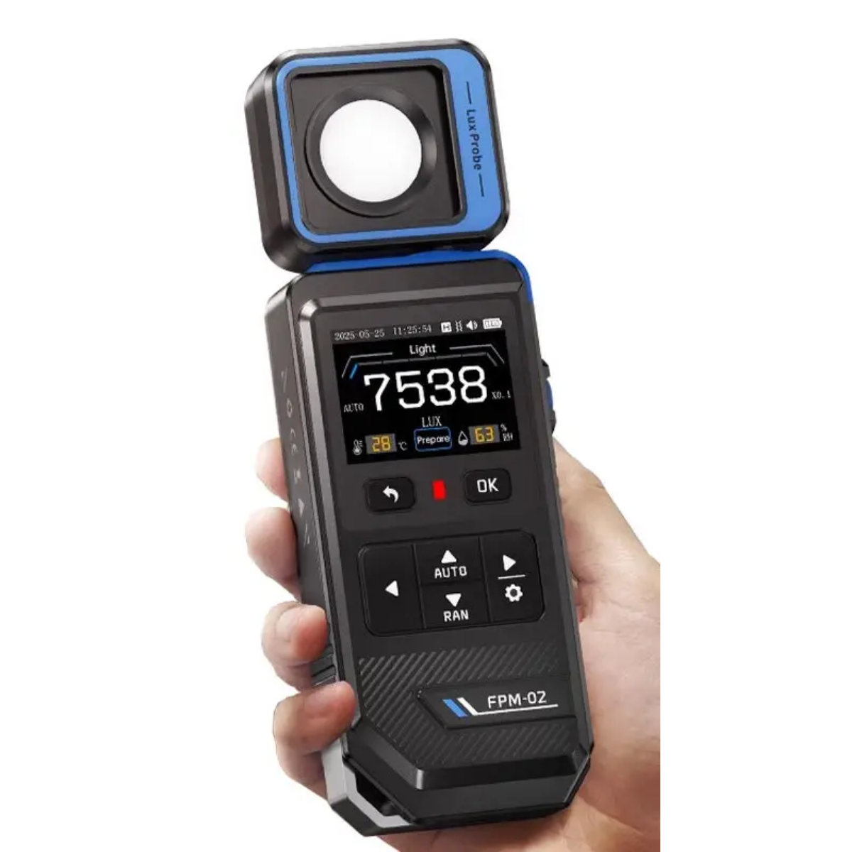 FNIRSI FPM-02 Lüksmetre Dijital Işık Ölçüm Cihazı