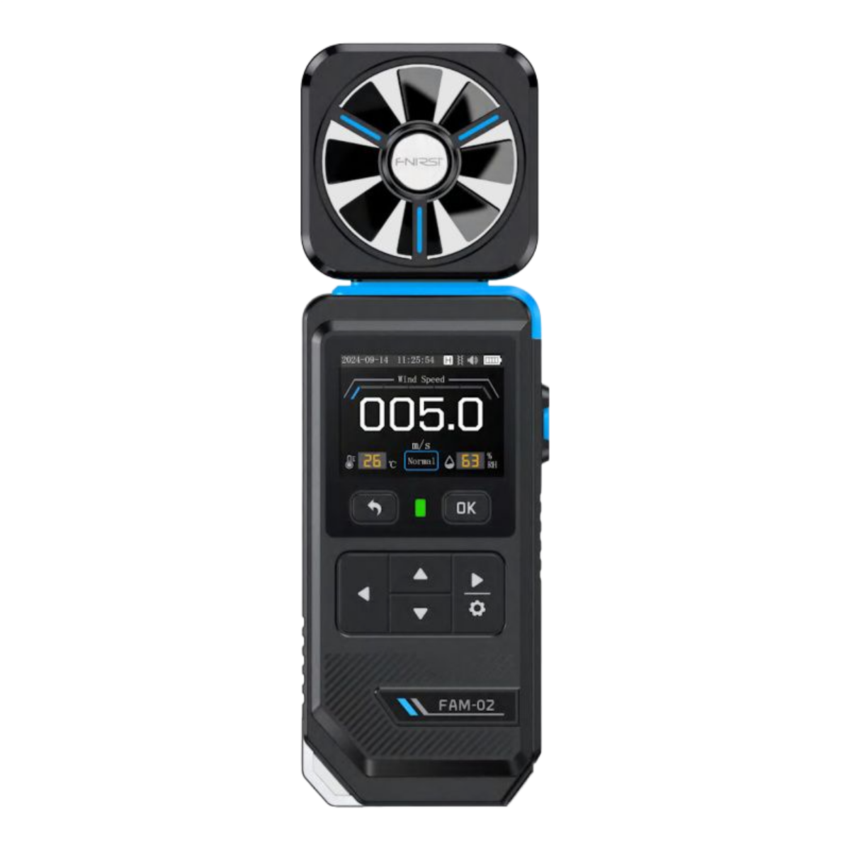 FNIRSI FAM-02 Anemometre Dijital Rüzgar Hızı Ölçer